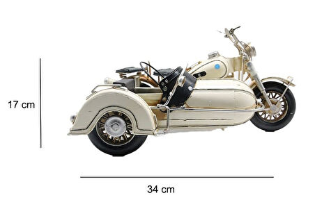 KENPAZAR Dekoratif Metal Sepetli Motor