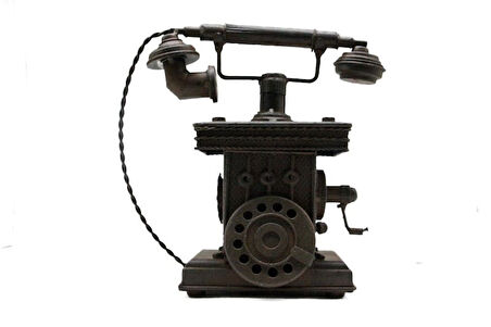 KENPAZAR Dekoratif Metal Telefon
