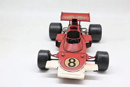 KENPAZAR Dekoratif Metal Yarış Arabası