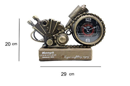 KENPAZAR Masa Saati Motor 29.5cm