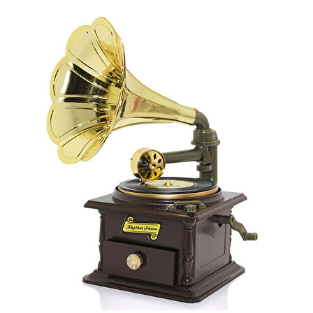 KENPAZAR Gramafon Müzik Kutusu