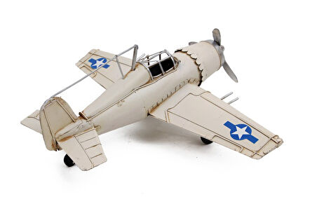 KENPAZAR Dekoratif Metal Uçak