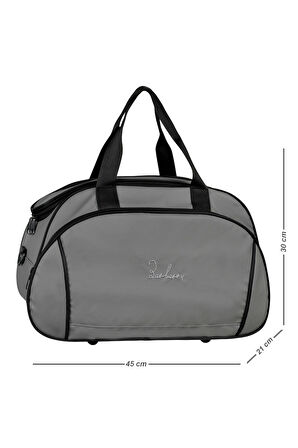 KENPAZAR EL VE OMUZ ASKILIKLI SPOR - SEYAHAT ÇANTASI GRİ