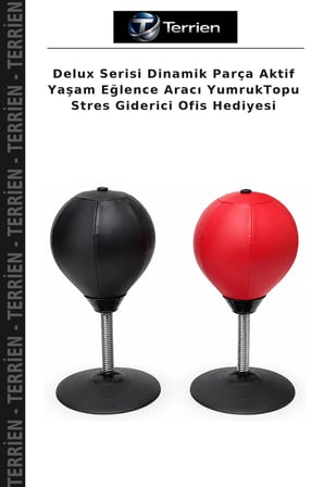 Delux Serisi Dinamik Parça Aktif Yaşam Eğlence Aracı YumrukTopu Stres Giderici Ofis Hediyesi