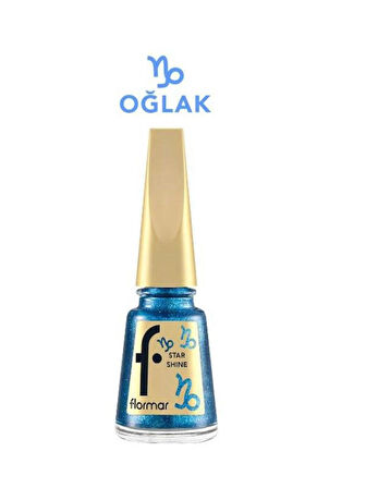 Burç - Star Shine Yüksek Pigmentli & Parlak Bitişli Metalik Oje