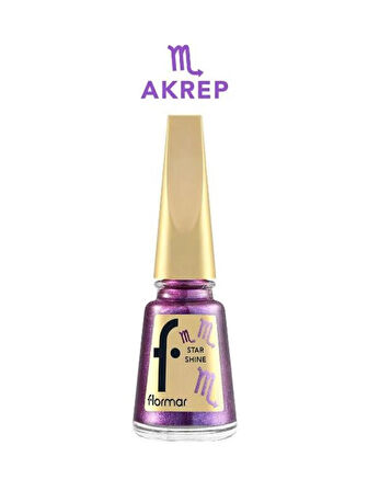 Burç - Star Shine Yüksek Pigmentli & Parlak Bitişli Metalik Oje