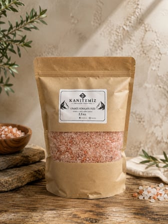 GRANÜL HİMALAYA TUZU 2,5 KG