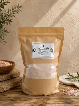 ÖĞÜTÜLMÜŞ HİMALAYA TUZU 2,5 KG