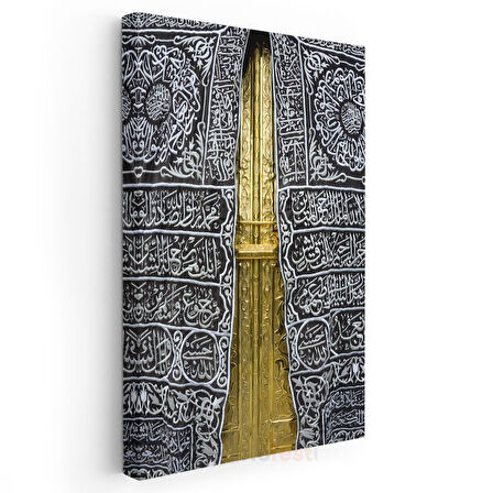 Kabe Örtüsü - Kutsal Kisvenin Zarafeti Kanvas Tablo