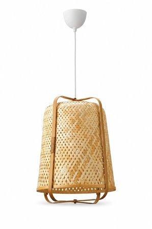 Bambu Knx Avize 40x53 cm - Bohem, İskandinav, Modern, Rattan, Knixhult, Aydınlatma