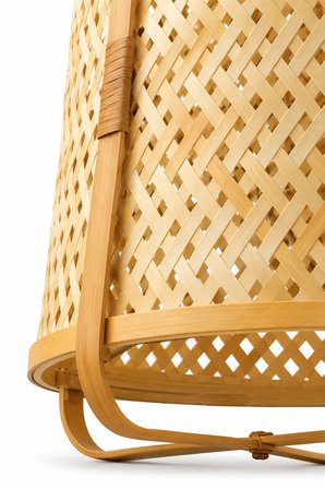 Bambu Knx Avize 40x53 cm - Bohem, İskandinav, Modern, Rattan, Knixhult, Aydınlatma
