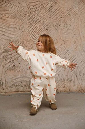 Elma Baskılı Eşofman Takımı