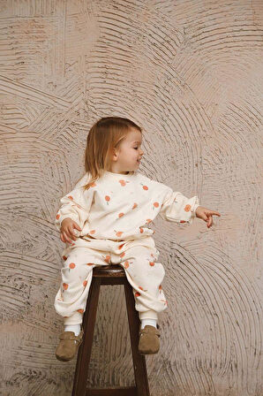 Elma Baskılı Eşofman Takımı