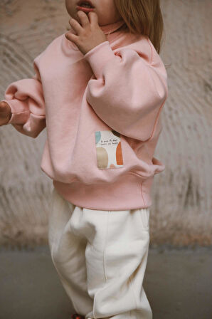 Balıkçı Yaka Polarlı Eşofman Takımı 1-5 Yaş