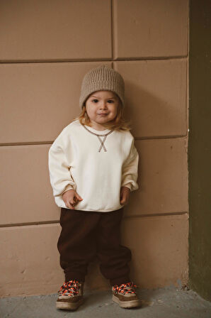 Karyoka Dikiş Polarlı Eşofman Takımı 1-5 Yaş