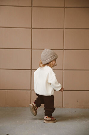 Karyoka Dikiş Polarlı Eşofman Takımı 1-5 Yaş