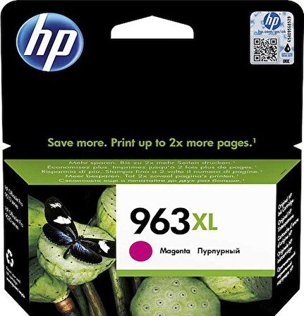 HP 3JA28AE 963XL Kırmızı Mürekkep Kartuşu