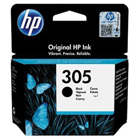 HP 305 Siyah (Black) Kartuş 3YM61AE