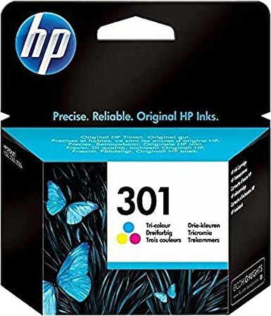 HP 301 Üç Renkli Kartuş CH562EE