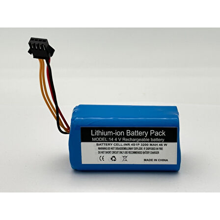 Koenic KRVC 2320 RC Robot Süpürge 3200 mAh Batarya
