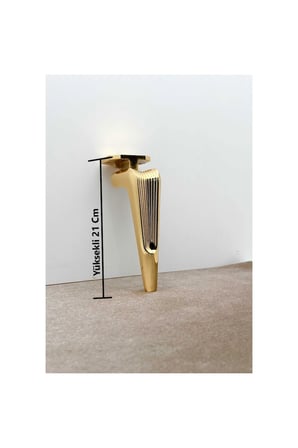Legend Gold Mobilya Koltuk Ayağı Chester Komidin Tv Ünitesi Vestiyer Ayağı 21 cm 4 Adet