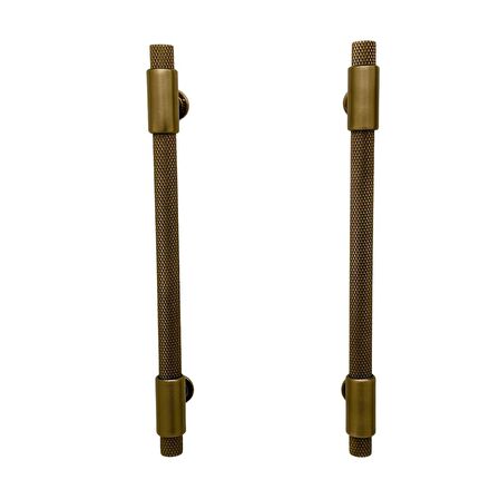 Handles Kulp Mobilya Dolap Mutfak Çekmece Kulpu 158 Mat Antik Sarı 160 Mm ( 16 Cm ) 2 Adet