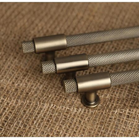 Handles Kulp Mobilya Dolap Mutfak Çekmece Kulpu 158 Mat Antik Sarı 160 Mm ( 16 Cm ) 2 Adet