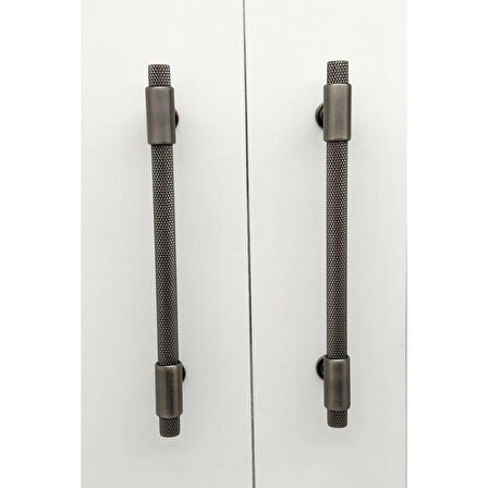 Handles Kulp Mobilya Dolap Mutfak Çekmece Kulpu 158 Mat Skoç Füme 160 Mm (16 Cm) 5 Adet