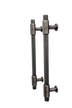 Handles Kulp Mobilya Dolap Mutfak Çekmece Kulpu 158 Mat Skoç Füme 160 Mm (16 Cm) 10 Adet