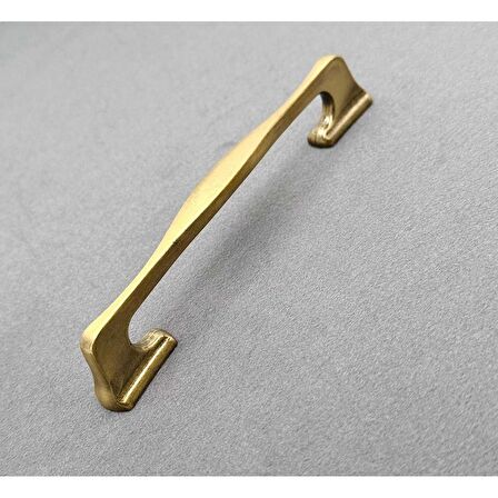 KOLDOOR Martı Mat Antik Sarı Mobilya Yatak Odası Tv Ünitesi Dolap Mutfak Çekmece Kulpu 128 Mm 5 Adet