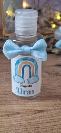 HEDİYELİK KOLONYA ŞİŞESİ 10 ADET (BOŞ ŞİŞE) DOĞUM GÜNÜ MEVLÜT SÜNNET BABYSHOWER