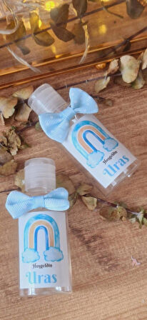 HEDİYELİK KOLONYA ŞİŞESİ 10 ADET (BOŞ ŞİŞE) DOĞUM GÜNÜ MEVLÜT SÜNNET BABYSHOWER