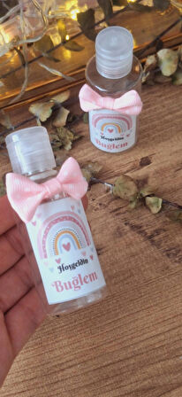 HEDİYELİK KOLONYA ŞİŞESİ 10 ADET (BOŞ ŞİŞE) DOĞUM GÜNÜ MEVLÜT SÜNNET BABYSHOWER