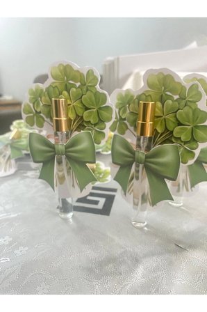 25’li Yonca Temalı Hediyelik Set – Limon Kolonyalı Kişiye Özel Kına, Nişan, Düğün Hediyeliği