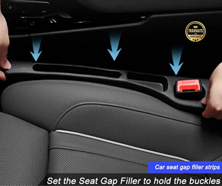 Dacia Sandero Stepway 2020-2021-2022-2023-2024-2025 Araba Koltuk Arası Boşluk,Doldurucu,Organizer , İki Adet Siyah Araç İçi,Düzenleyici