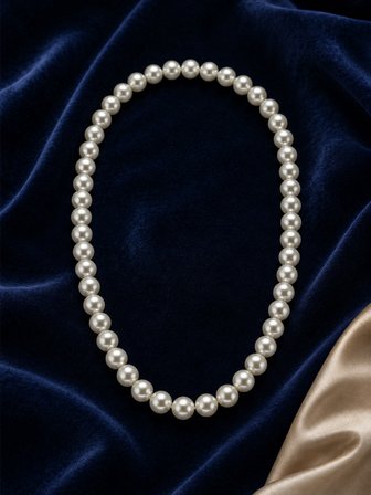 Luna Pearl Tam Tur İnci Zarafeti Uzun Kadın Kolye
