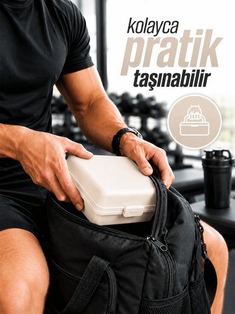 Beylini 2li Beslenme Kutusu Kilitli Klipsli Açılmaz Kapaklı Beslenme Kabı Sandviç Saklama Kutusu Okul Kreş Ofis Piknik Çocuk Yetişkin Saklama Taşıma Yemek Kutusu