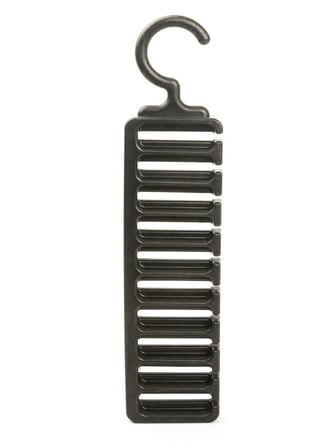 10 Gözlü Plastik Kemer Askılığı Çok Amaçlı Kancalı Şal Eşap Atkı Askılığı Dolap İçi Kemer Organizeri