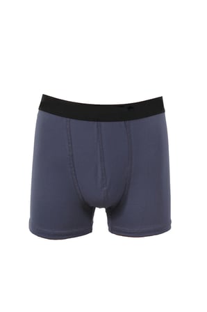 Erkek Likralı Siyah Boxer 6 Adet Kaliteli-esnek Erkek Boxer %93 Pamuk