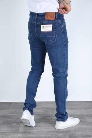 Erkek Regular Fit Rahat Kesim Esnek Likralı Denim Jeans Kot Pantolon