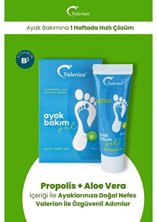 Valerian Ayak Bakım Jeli