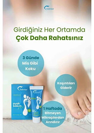 Valerian Ayak Bakım Jeli