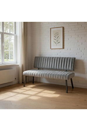 Koza Bank Sırtlı – Talas 10 Antrasit, Demonte Ayaklı,Fonksiyonel Tasarım