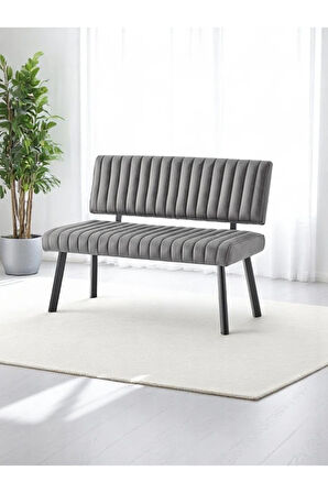 Koza Bank Sırtlı – Talas 10 Antrasit, Demonte Ayaklı,Fonksiyonel Tasarım