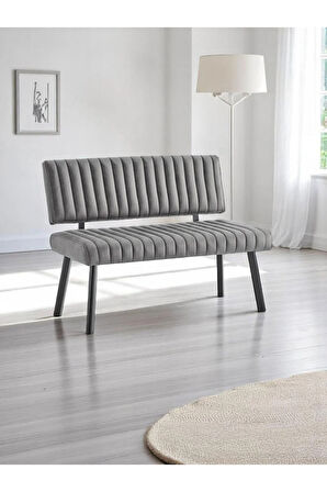 Koza Bank Sırtlı – Talas 10 Antrasit, Demonte Ayaklı,Fonksiyonel Tasarım