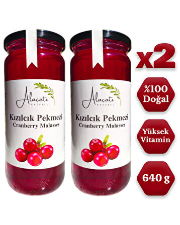 %100 Doğal Kızılcık Pekmezi Yüksek Vitamin ve Antioksidan Kaynağı