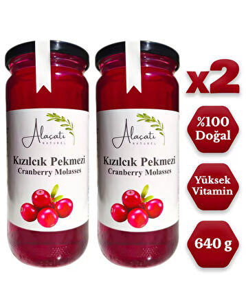 %100 Doğal Kızılcık Pekmezi Yüksek Vitamin ve Antioksidan Kaynağı