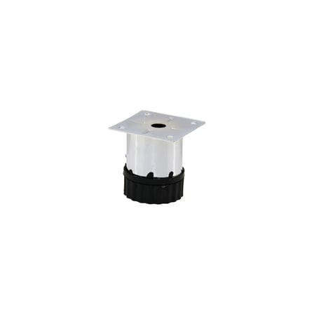 Diyarı Fırsat Tablalı Metal Koltuk Baza Ayağı 6 cm x 42 mm Ayarlanabilir Pingolu 10'lu Paket