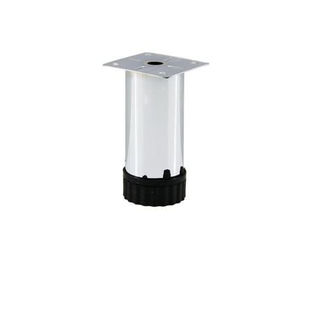 Diyarı Fırsat Tablalı Metal Koltuk Baza Ayağı 10 cm x 42 mm Ayarlanabilir Pingolu 10'lu Paket