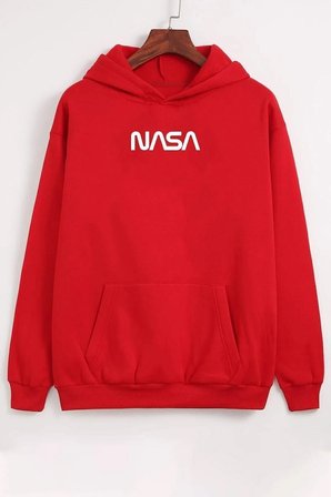 Unisex Nasa Baskılı Sweatshirt